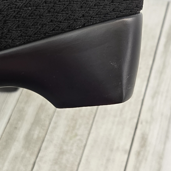 Charleston Shoe Co Lower King Washable Fabric Black Ankle Boots Women's Size 7 - Picture 6 of 9